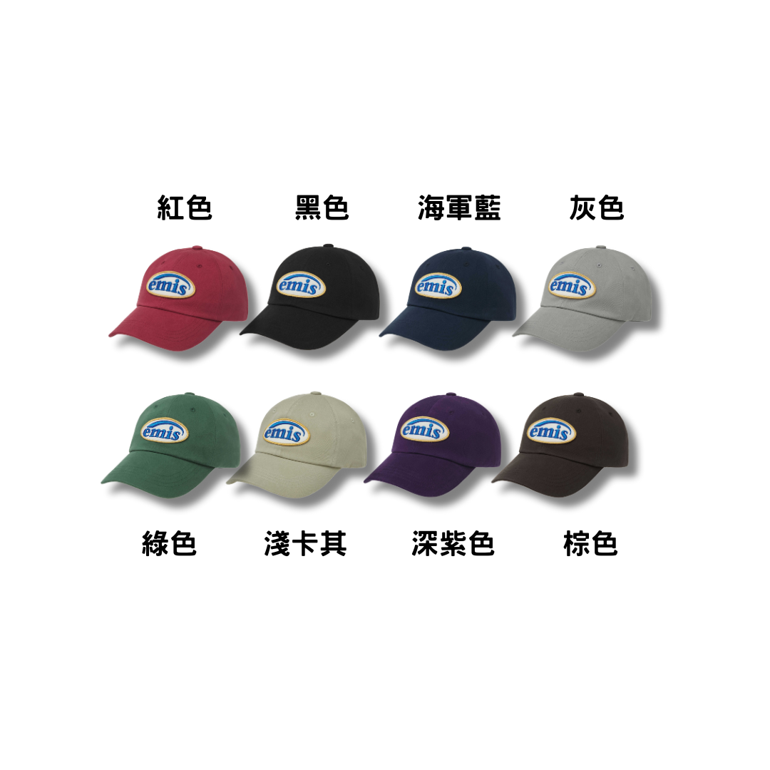 "代購" emis 韓國限定 新款 黃邊徽章棒球帽 WAPPEN BALL CAP