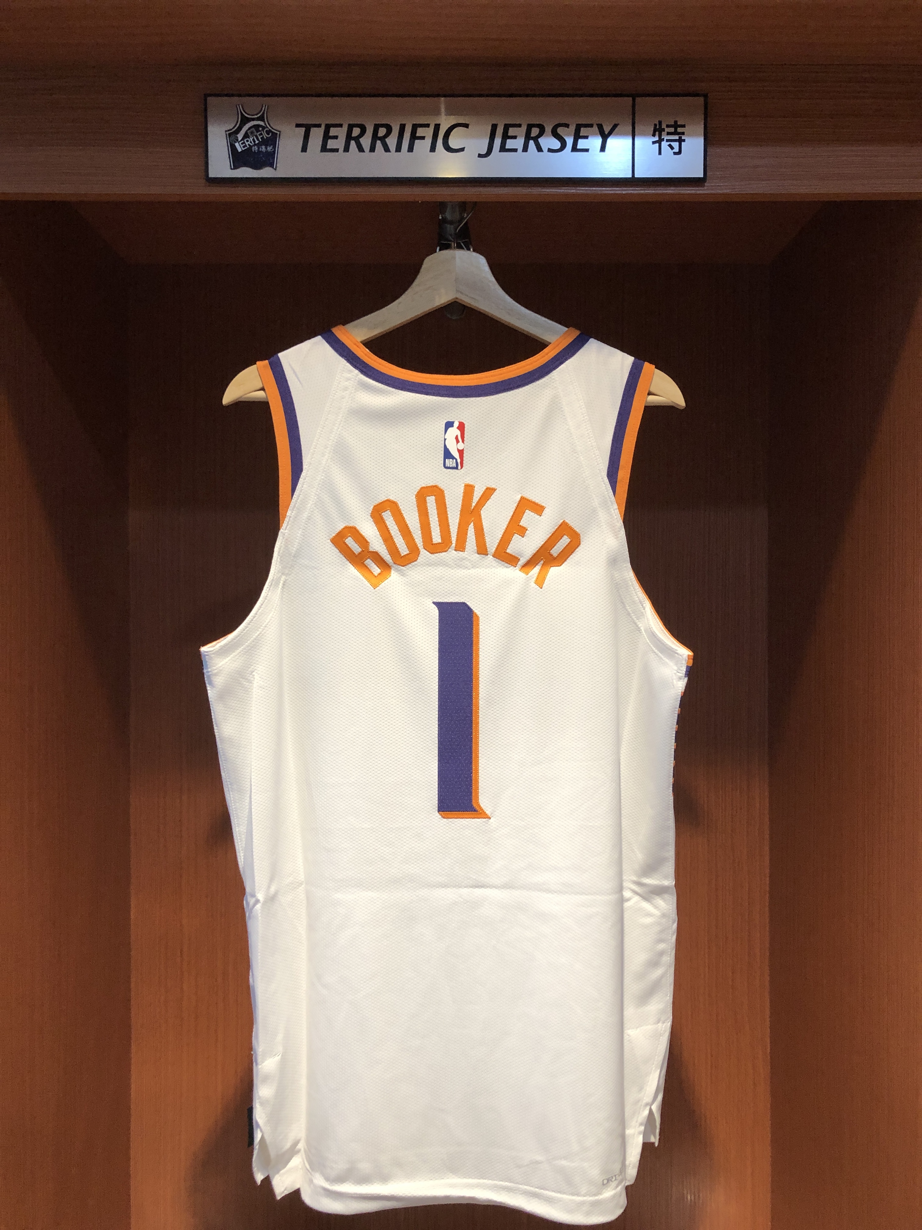 NBA球衣 Devin Booker 鳳凰城太陽白 Association Nike Authentic 球員版 電繡 全新