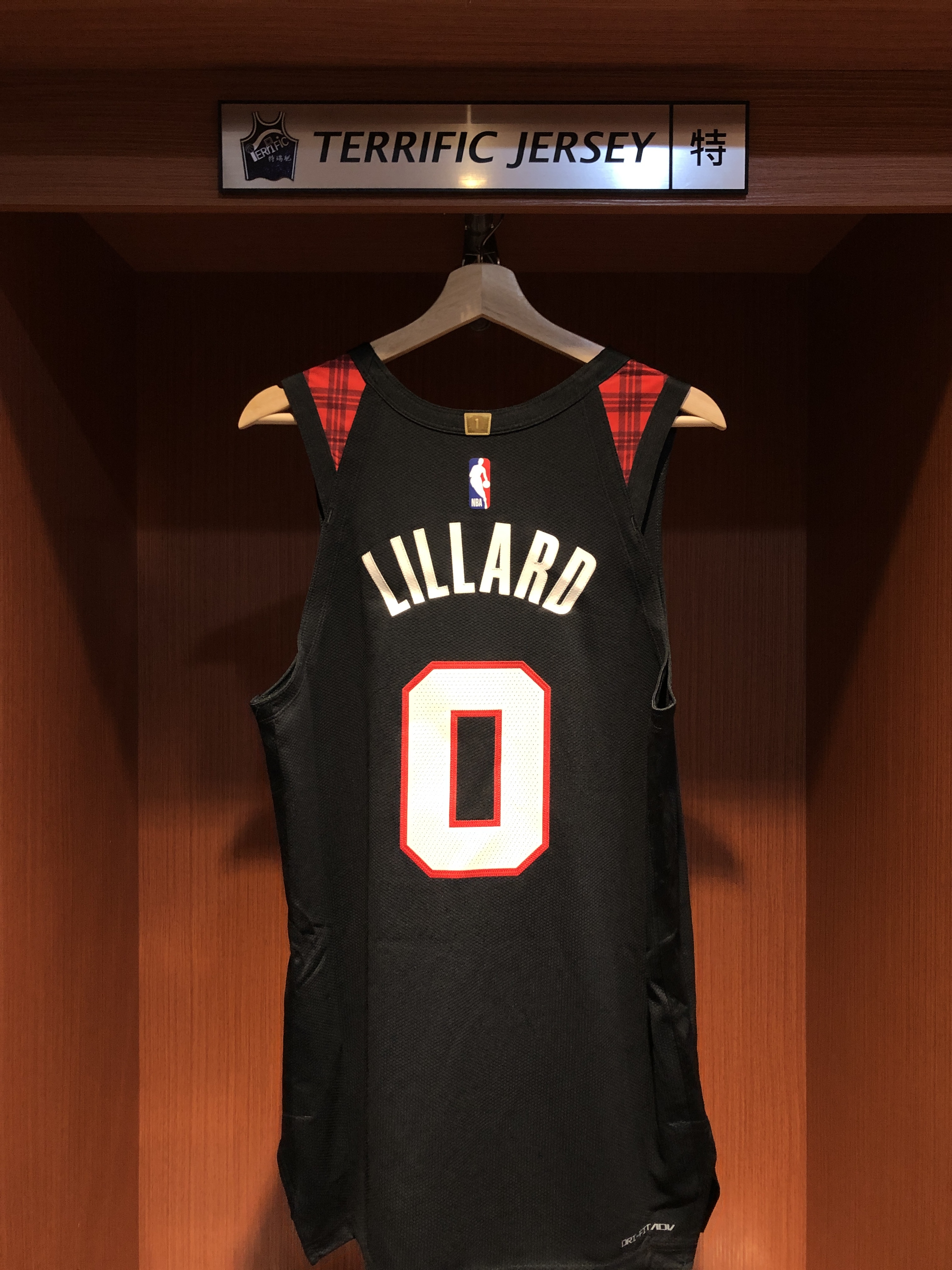 NBA球衣 Damian Lillard 波特蘭拓荒者城市 City Nike Authentic 球員版 電繡 全新