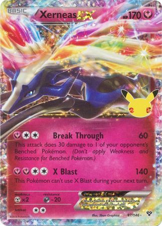 Xerneas EX - 97/146 - Ultra Rare (Classic Collection)