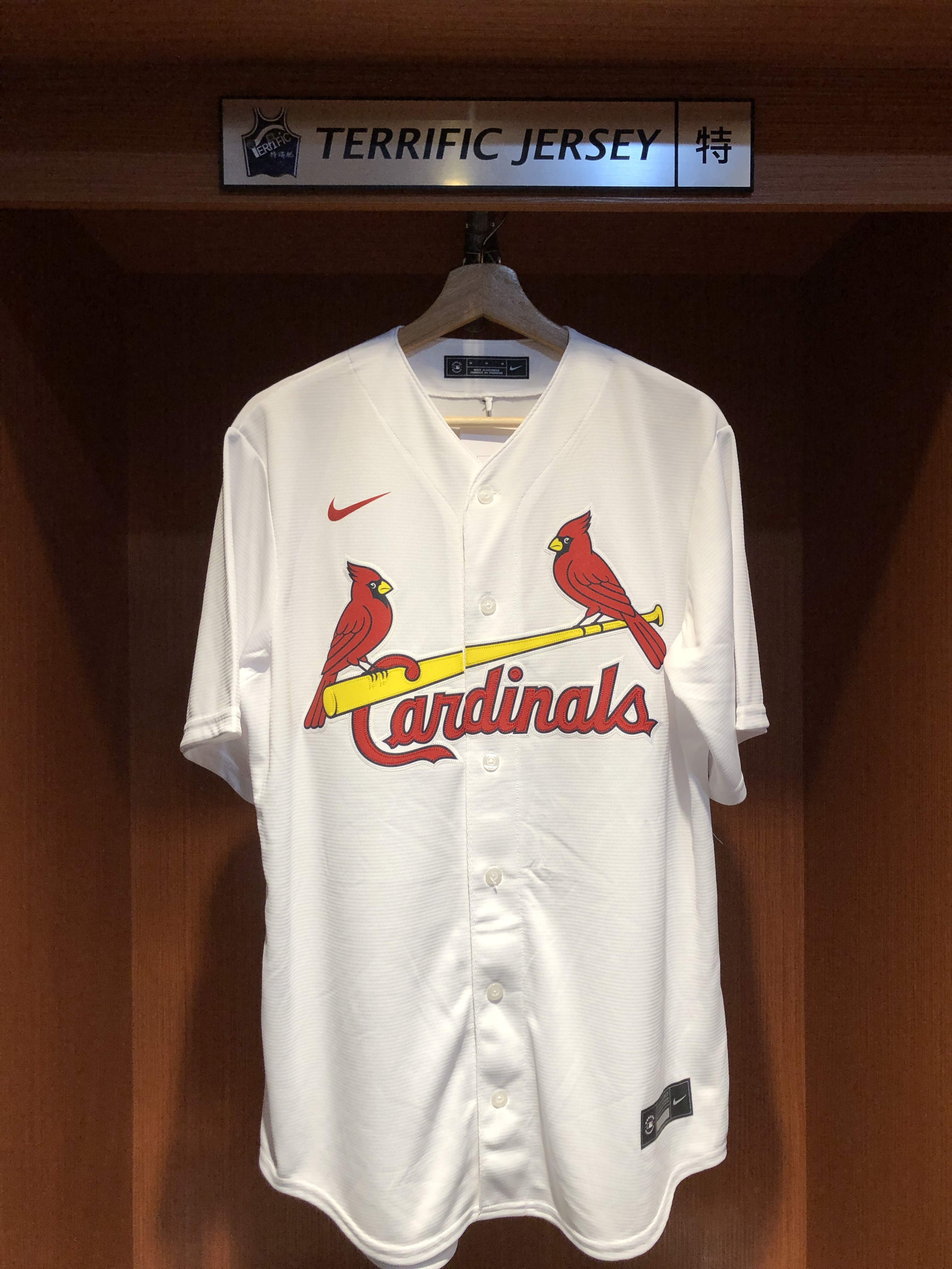 MLB球衣 Albert Pujols 聖路易紅雀白 Nike Replica Player Name Jersey 球迷版 熱轉印 全新