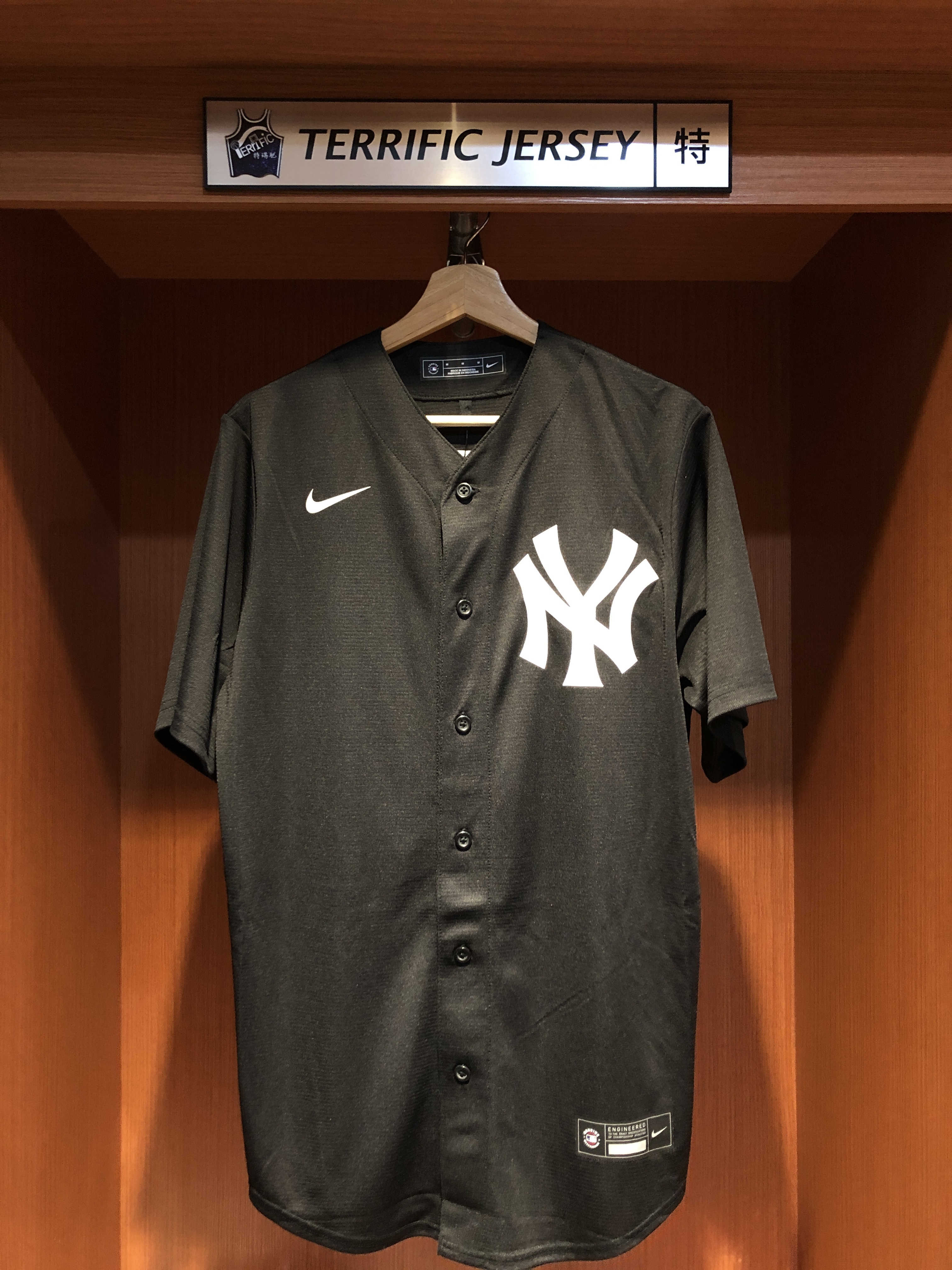 MLB球衣 Aaron Judge 紐約洋基黑 異色 法官 Lights Out Nike Replica Player Name Jersey 球迷版 熱轉印 全新