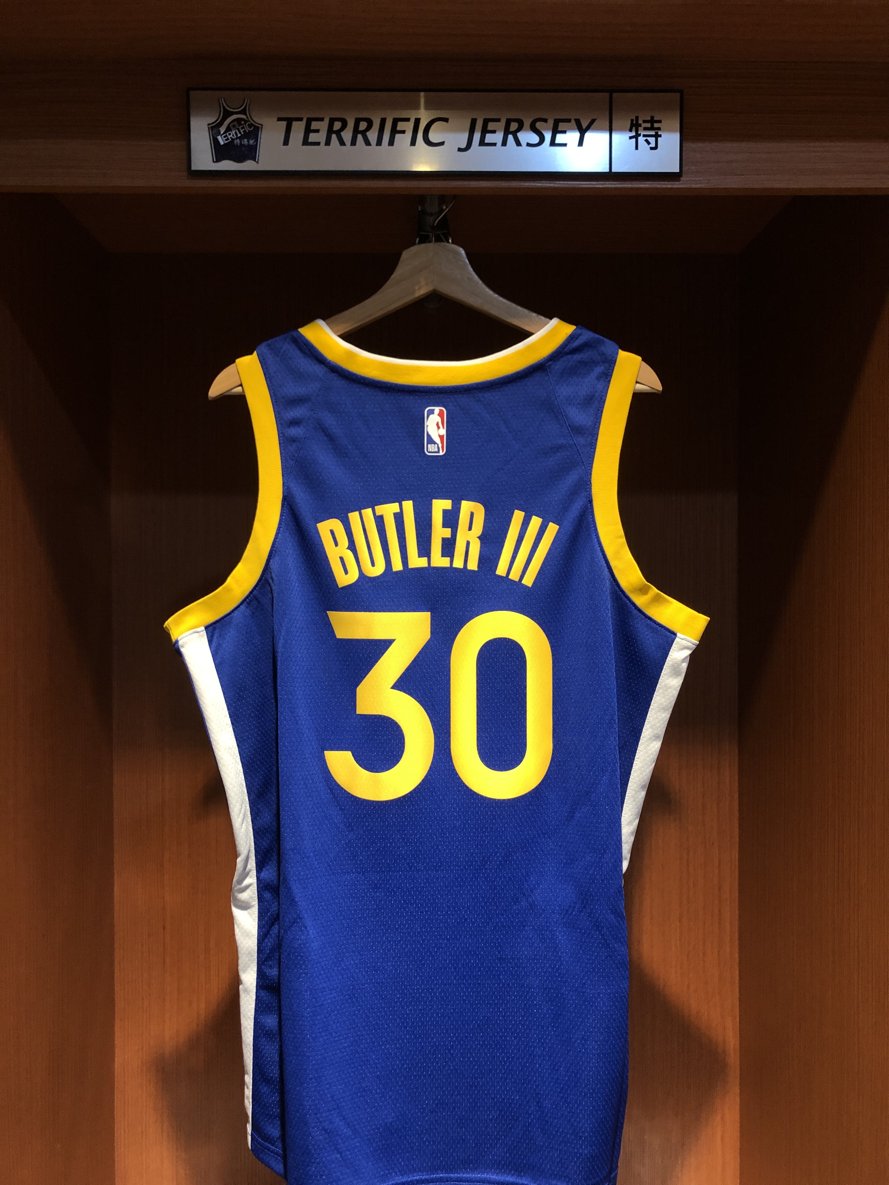 NBA球衣 Jimmy Butler III 金州勇士藍 #30 Icon NIke Swingman 球迷版 熱轉印 全新