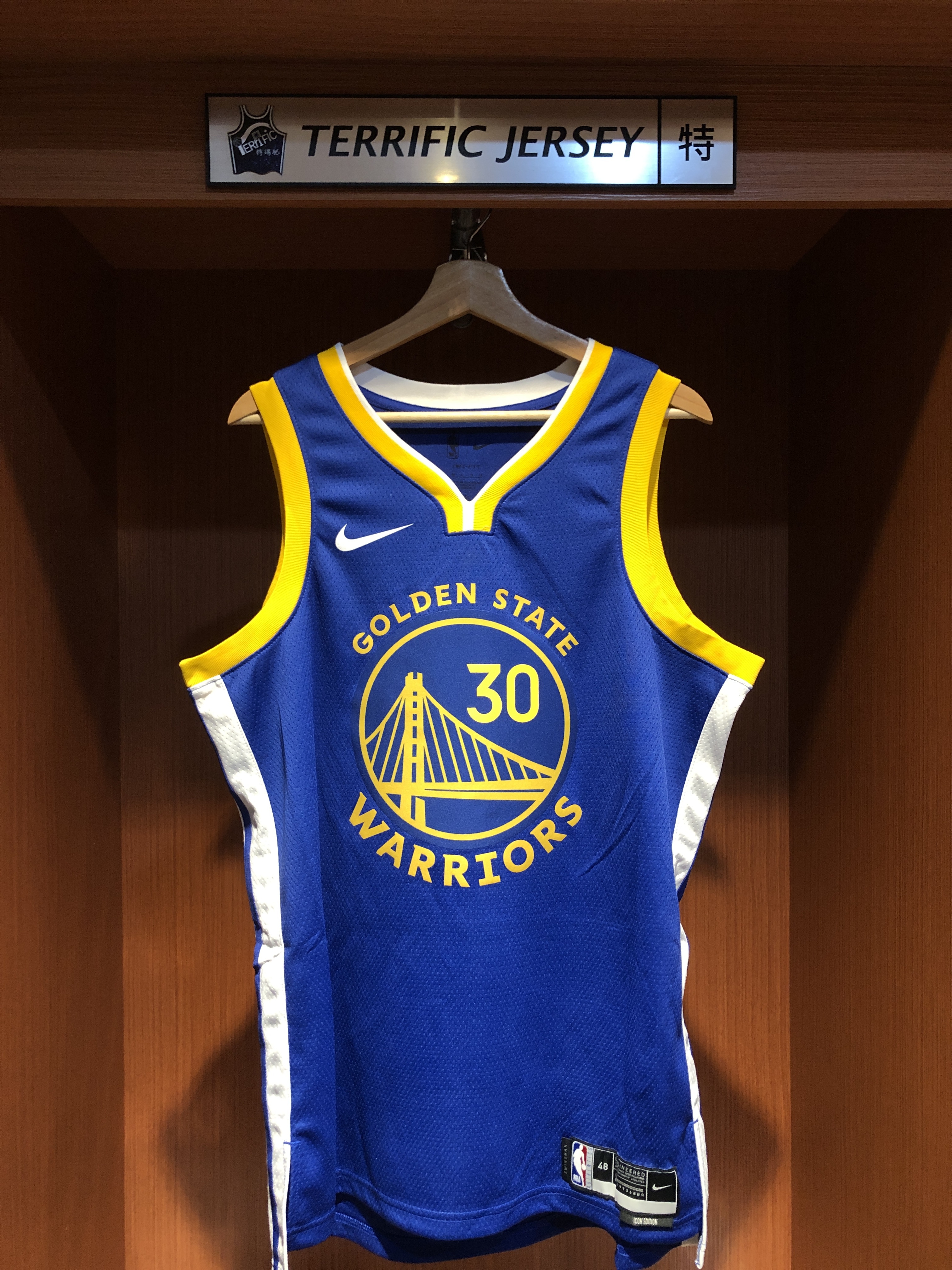 NBA球衣 Jimmy Butler III 金州勇士藍 #30 Icon NIke Swingman 球迷版 熱轉印 全新