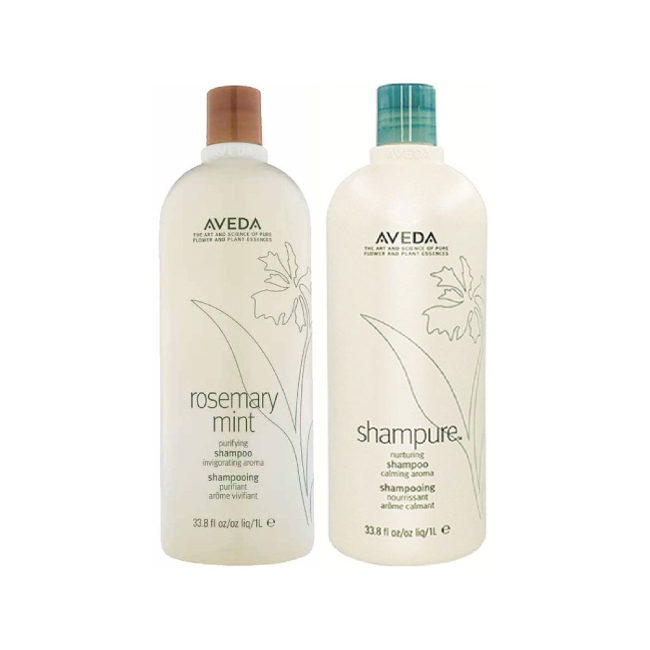 【AVEDA】洗髮精 1000ml (純香/迷迭薄荷)