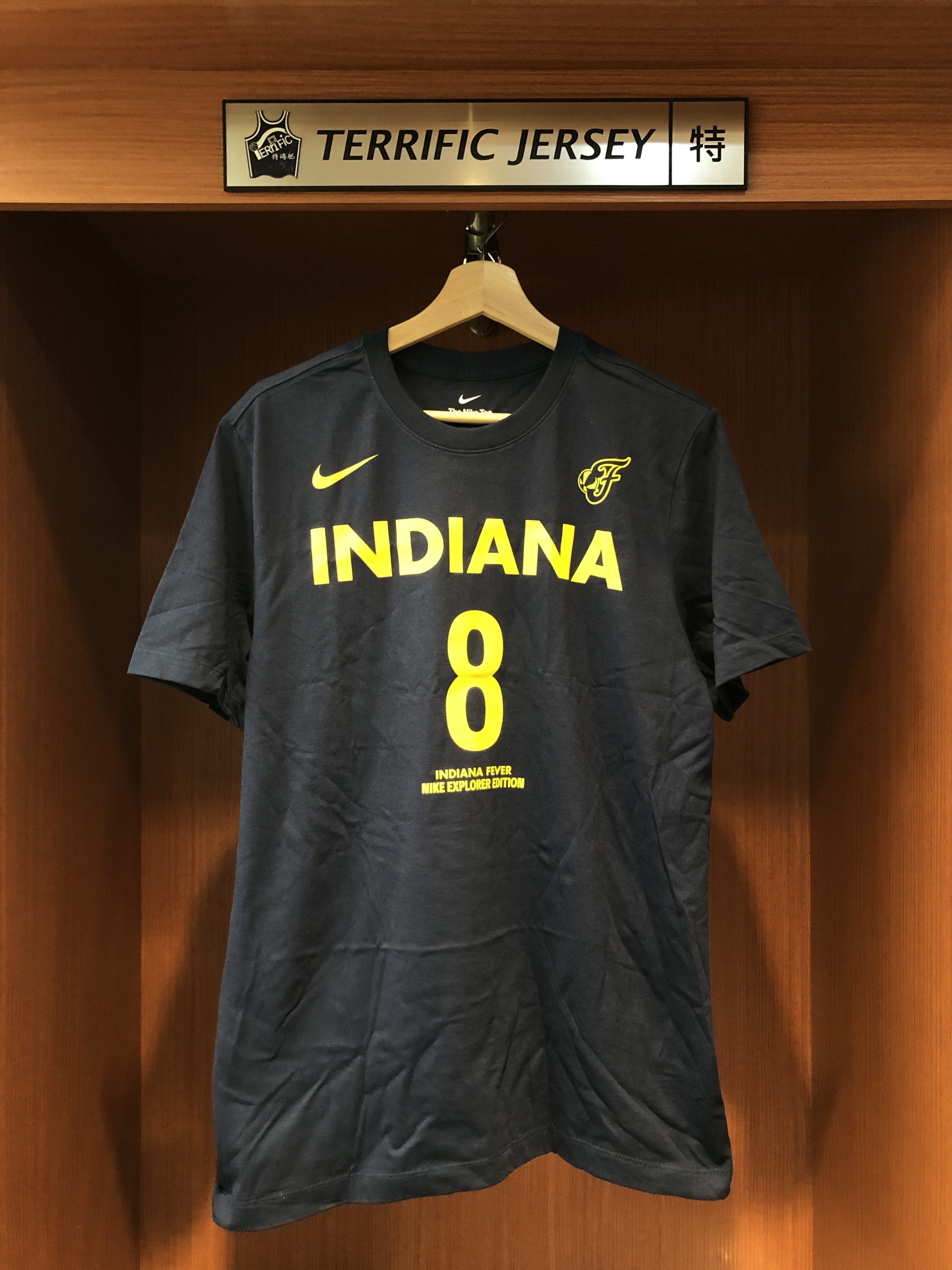 WNBA短袖 Sophie Cunningham 印第安納狂熱深藍 Nike Player Name Tee 棉質 短袖 全新