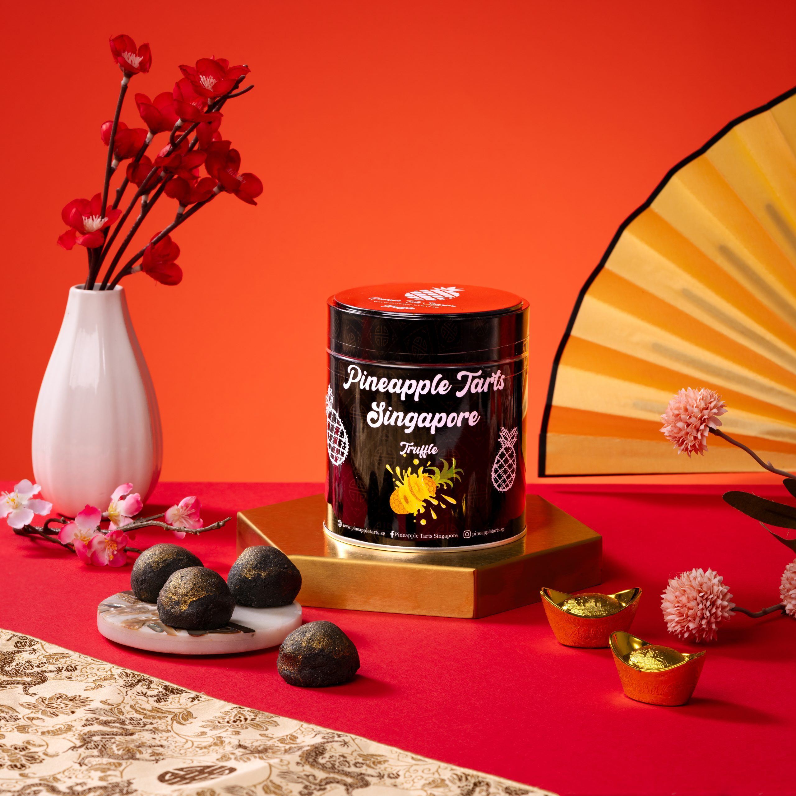 PTS 竹炭松露鳳梨塔