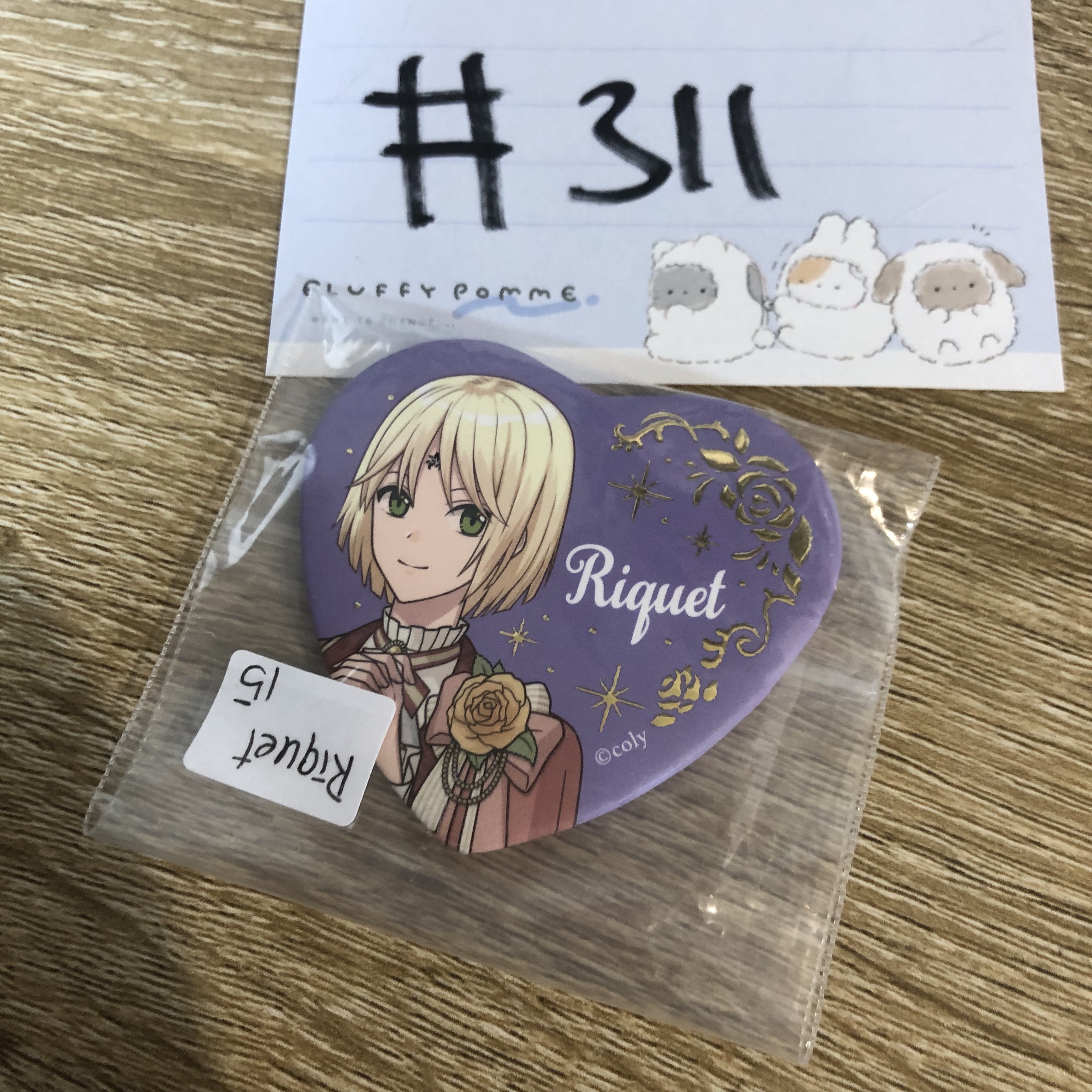 魔法使的約定 RIQUET 襟章#311