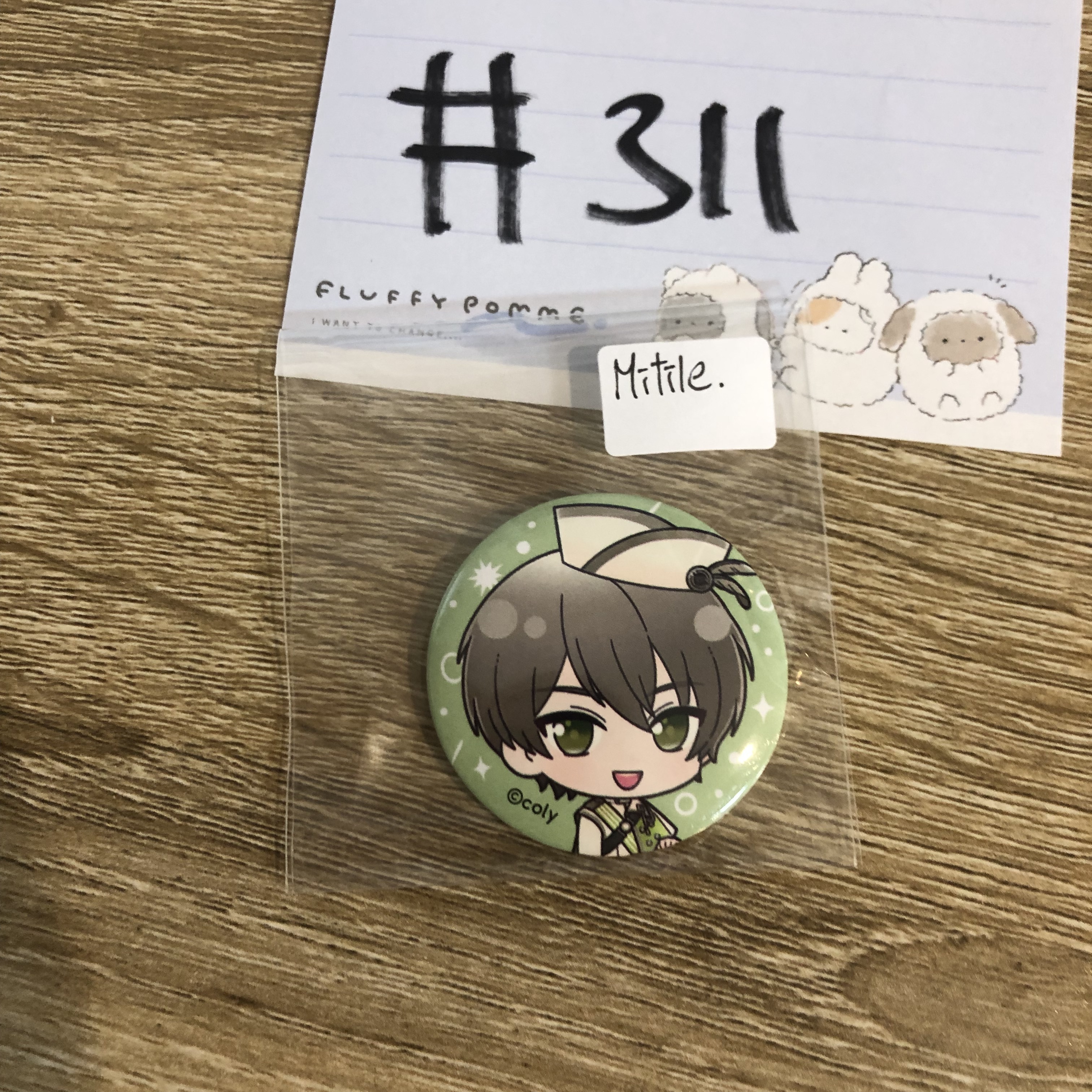 魔法使的約定 MITILE 襟章#311