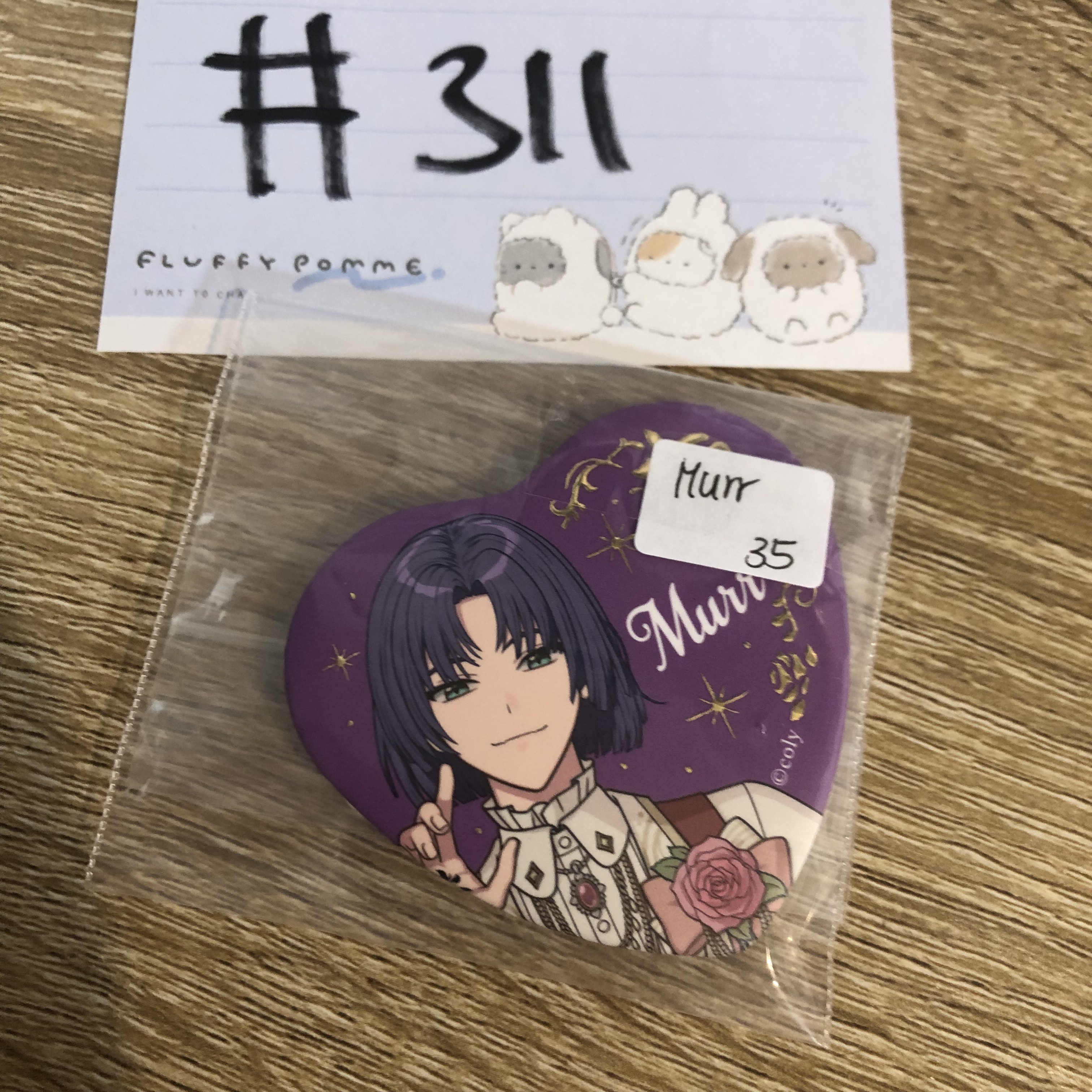 魔法使的約定 MURR 襟章#311