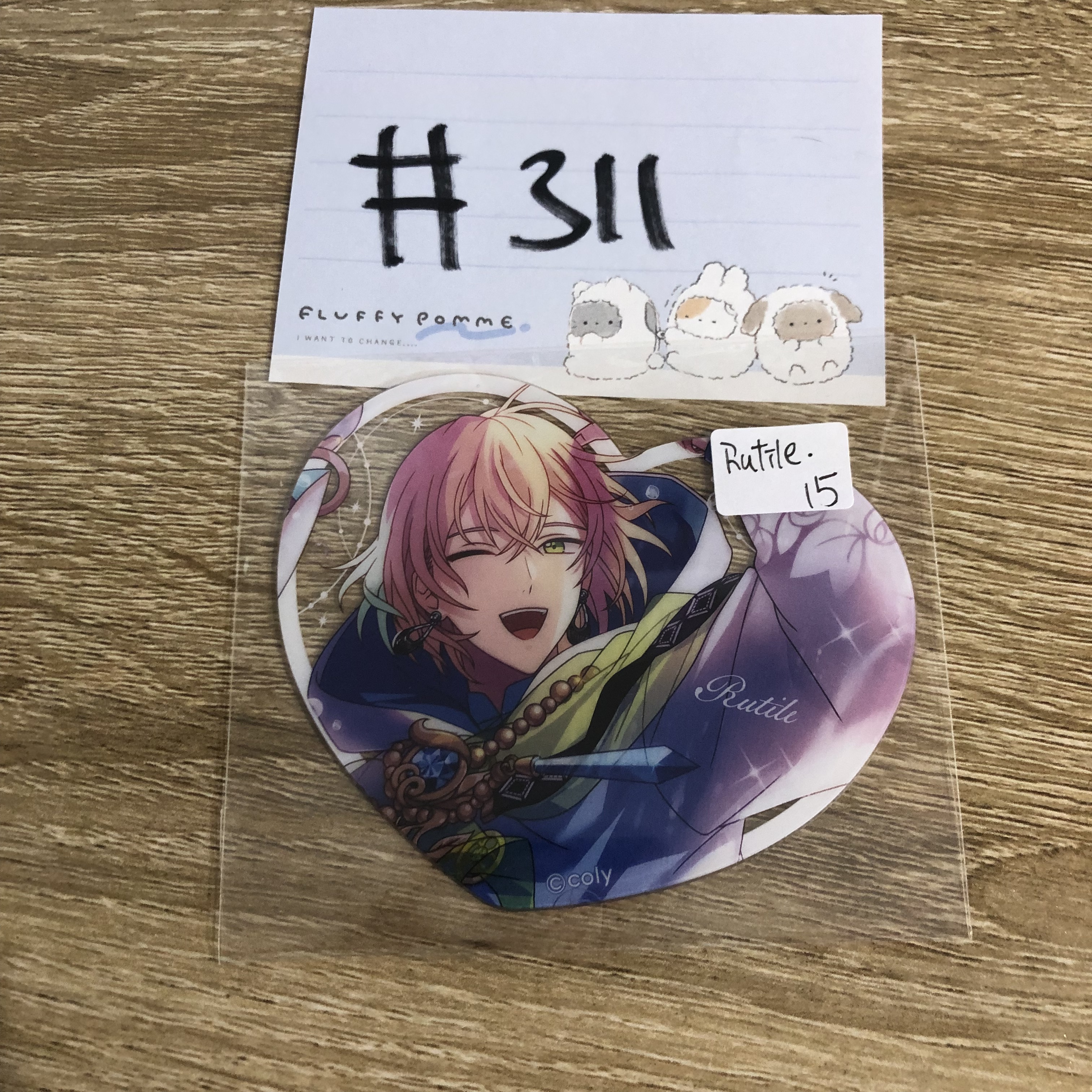 魔法使的約定 RUTILE 膠牌#311