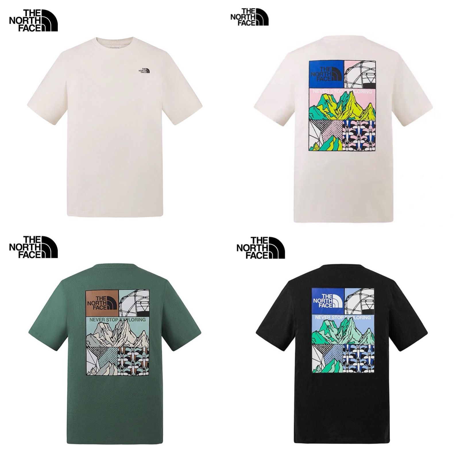 樂天🇯🇵TNF💖 Never Stop Explor 山系Logo Tee