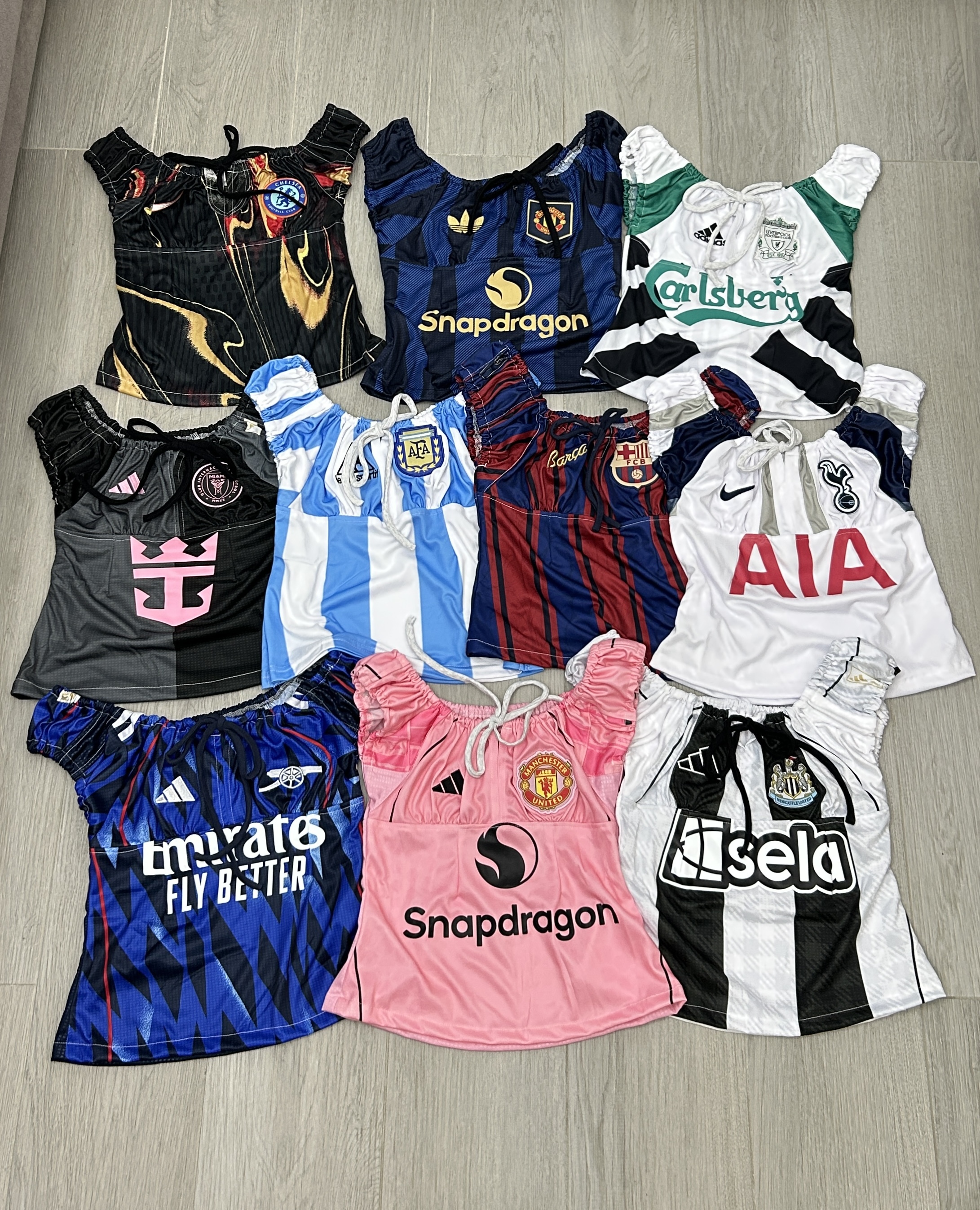 【現貨】泰國REMAKE 蝴蝶結兩著款背心波衫 (店主設計款)