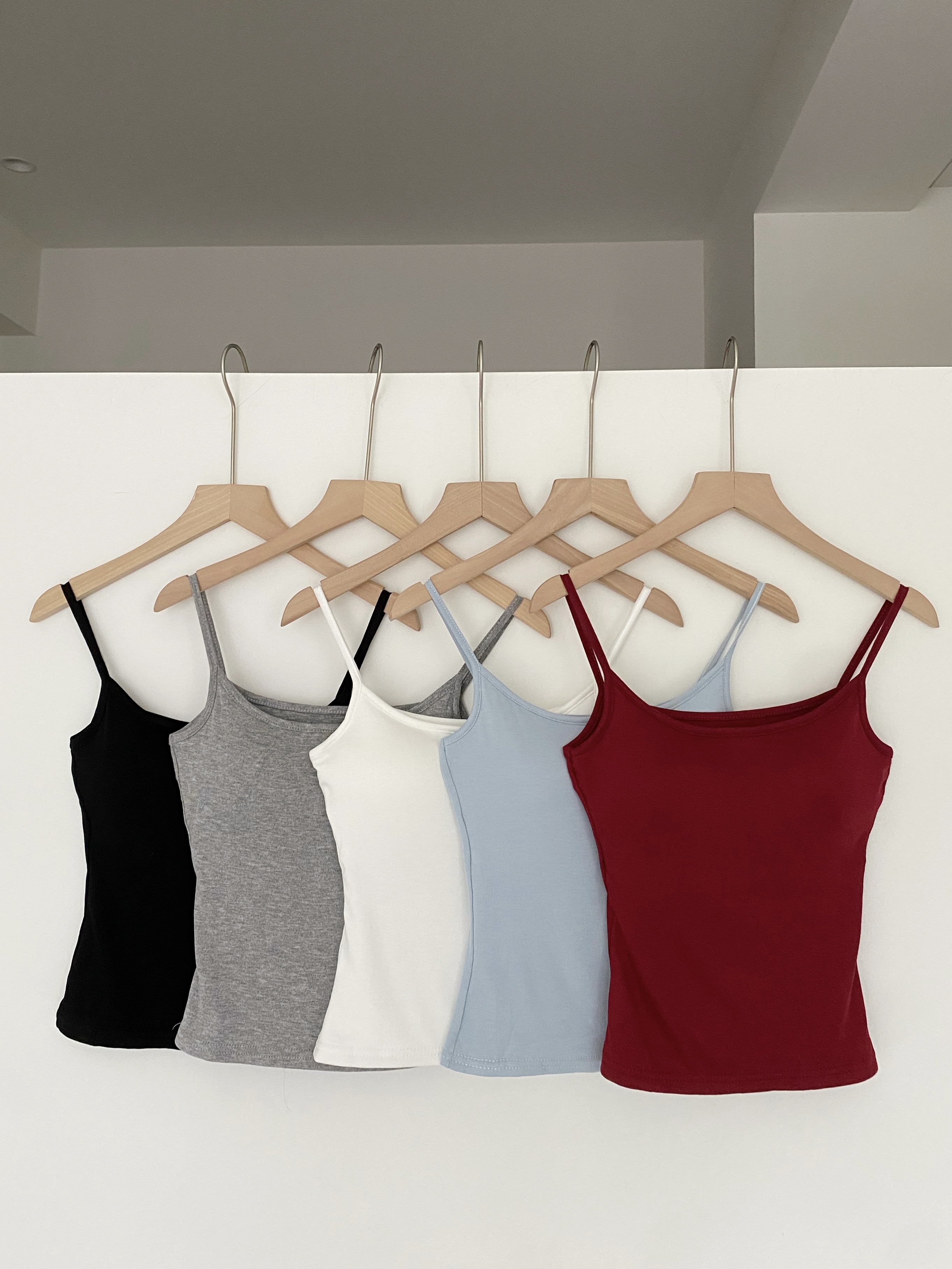 細肩圓領美胸BraTop