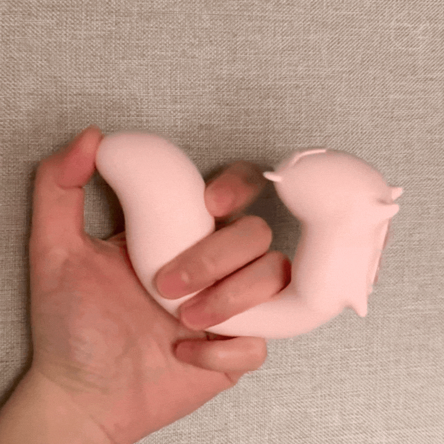 【香港品牌】Little Thing - Mousey Time 超柔軟可愛絨球雙點共震器