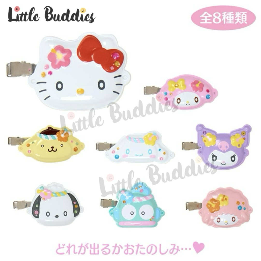 日本 Sanrio 夏祭造型系列 - 髮夾盲盒