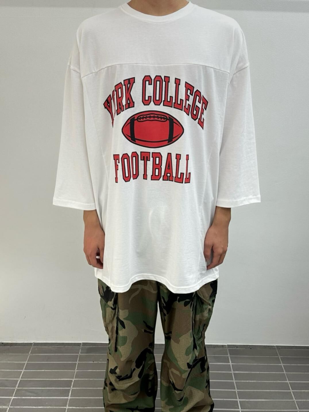 英文字圖案短袖Tee WELL DONE-139T