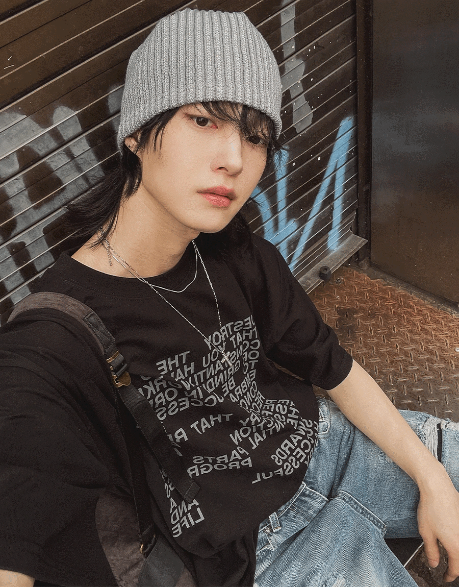 DESTORY字母短袖T卹