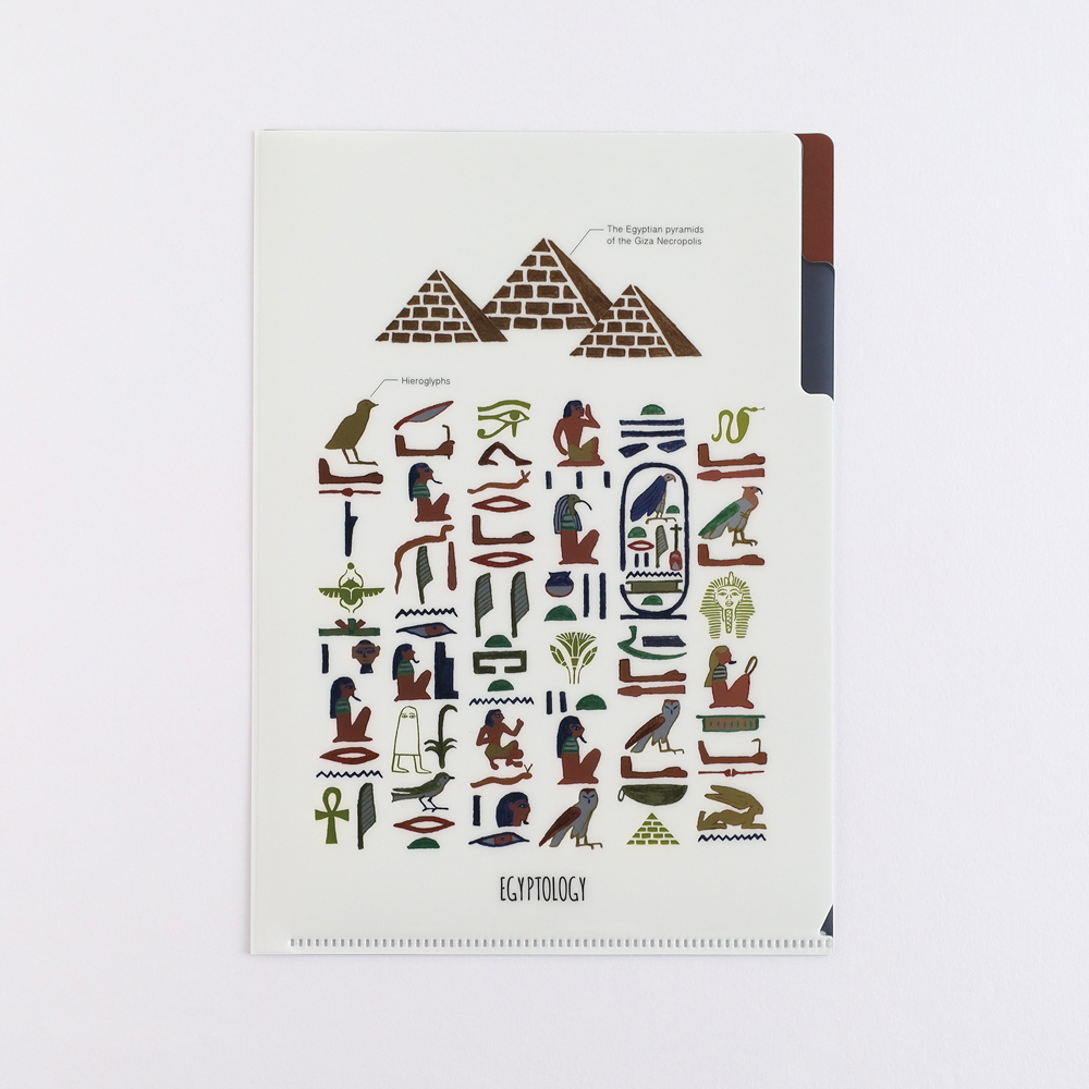 古埃及學 A5 雙層資料夾｜日本STUDY HOLIC