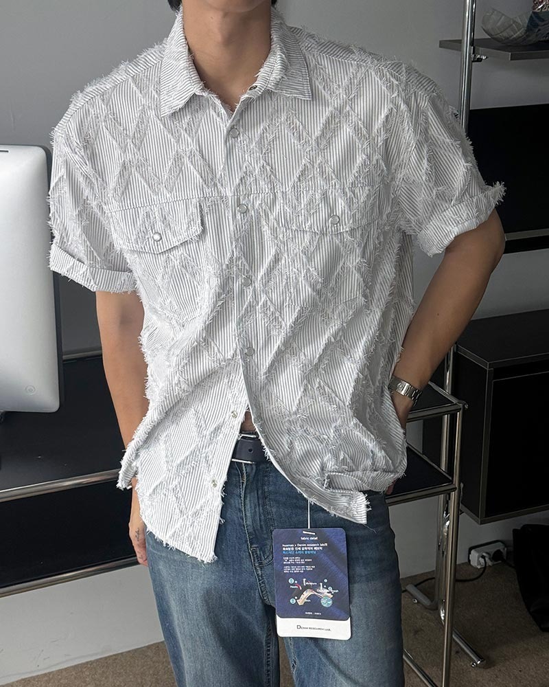 Lindsey Snap 短袖襯衫