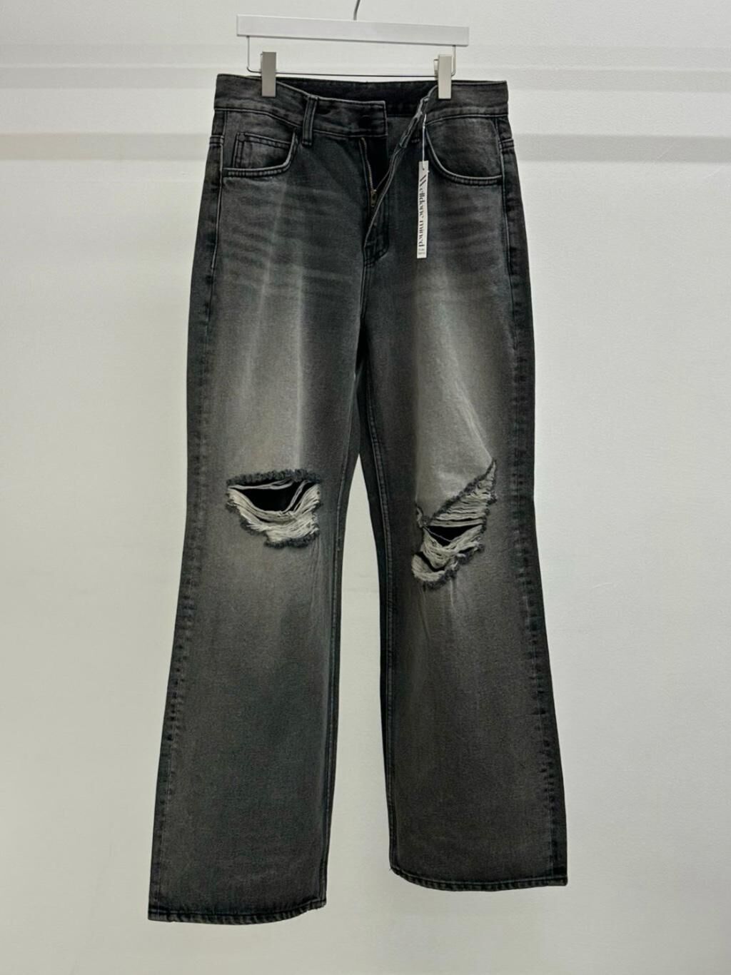 洗水破洞鬆身牛仔褲 WELL DONE-152P