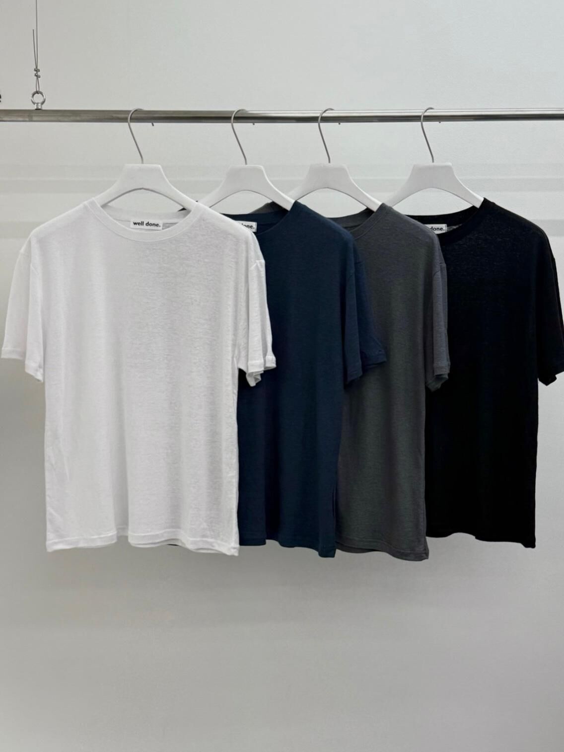 淨色短袖Tee WELL DONE-159T