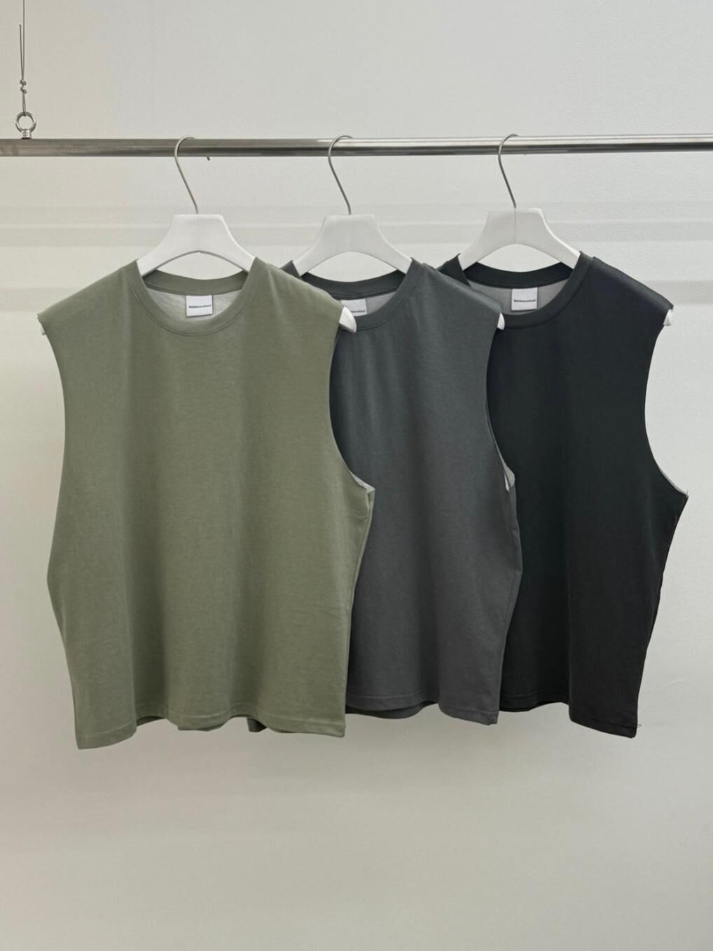 淨色背心 WELL DONE-161V