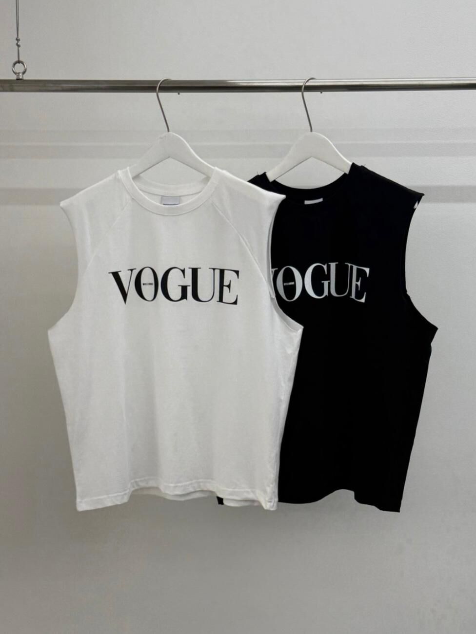 英文字背心 WELL DONE-163V