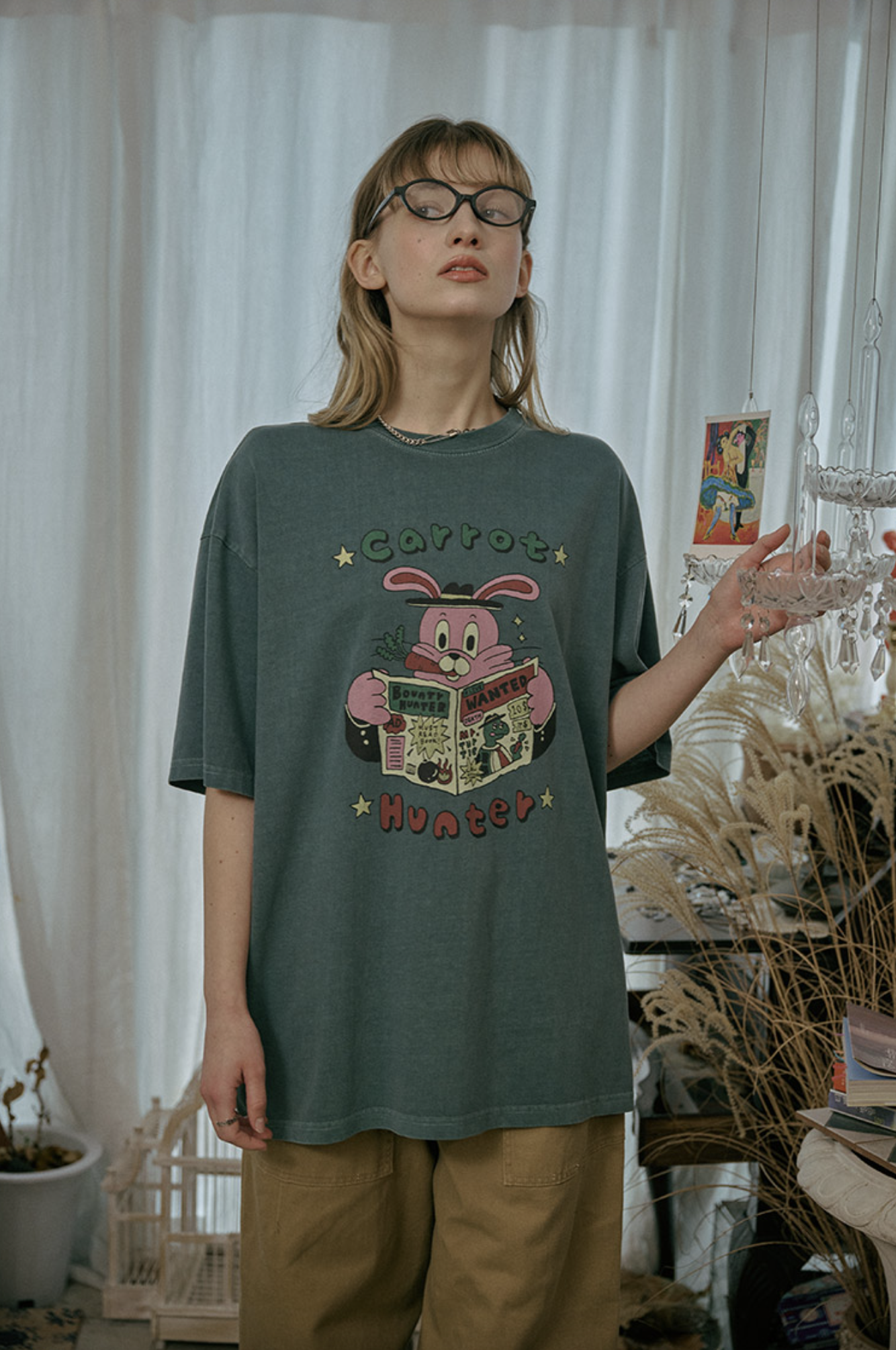 【CPGN STUDIO】25SS★ Carat Hoppy Pigment Short Sleeve Tee MUSINSA | CPGN STUDIO Carat Hoppy Pigment Short Sleeve T