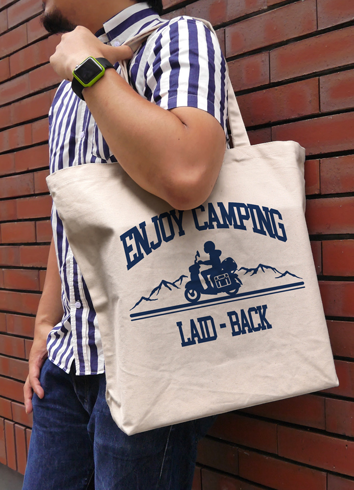 Cospa 0804 シルエットバイク志摩リン ラージトート [『ゆるキャン△ SEASON３』]