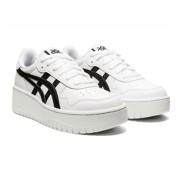 Asics Japan S Pf 1202A024-100 女鞋 運動 休閒 時尚 厚底 復古 籃球 亞瑟士 白 黑