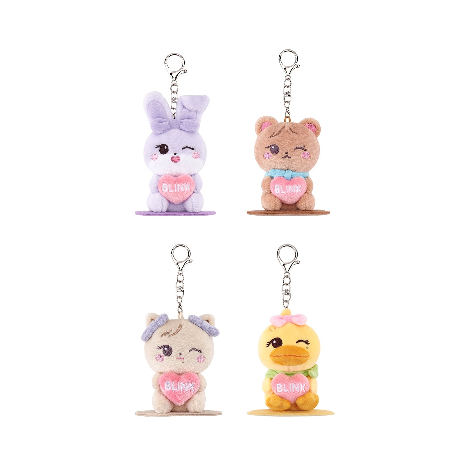 BLACKPINK ~ CHARACTER MAGNETIC PLUSH KEYRING