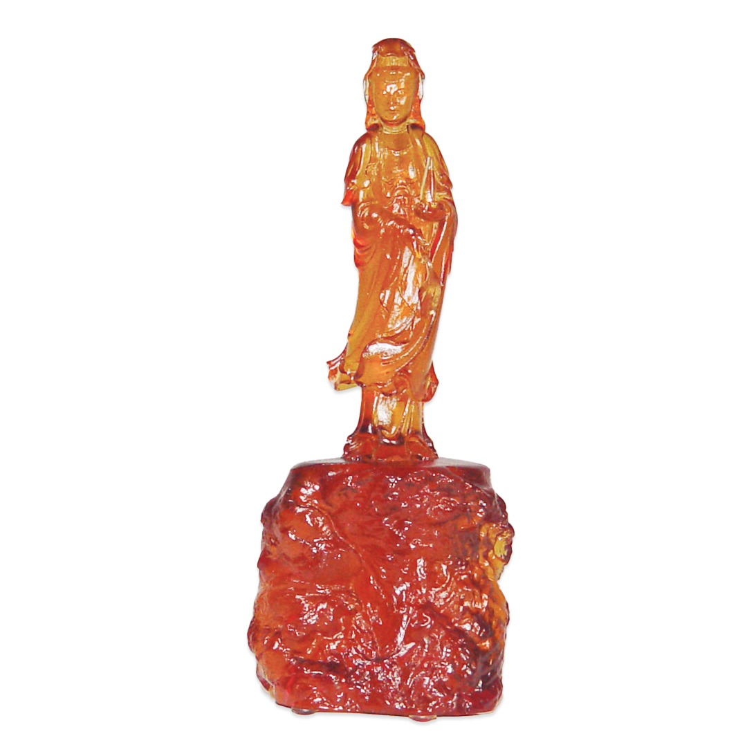 居家開運琉璃擺飾｜南摩觀世音菩薩 慈悲守護 招福平安首選