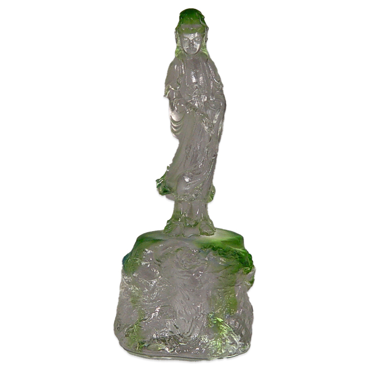 鹿港窯禮品館|居家開運琉璃擺飾【南摩觀世音菩薩】