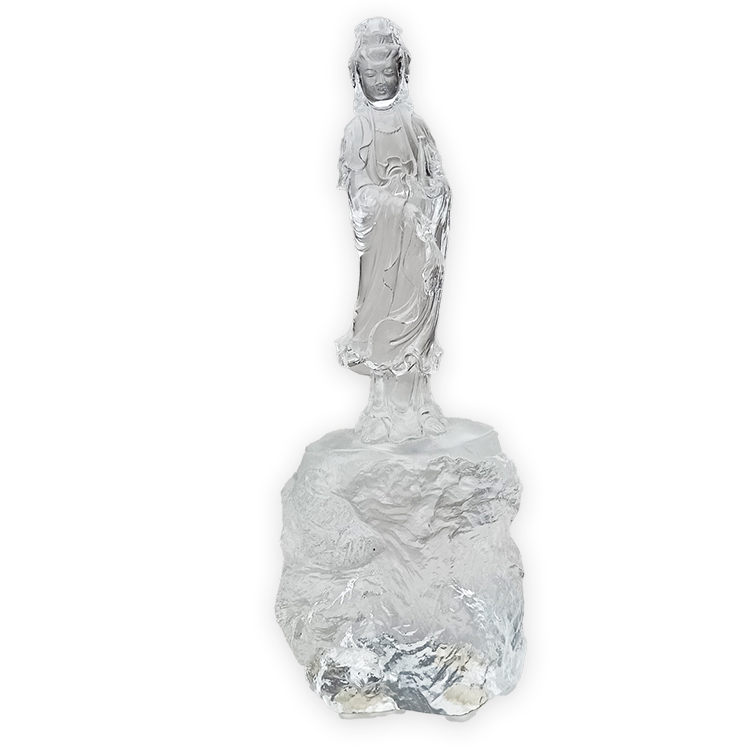 鹿港窯禮品館|居家開運琉璃擺飾【南摩觀世音菩薩】