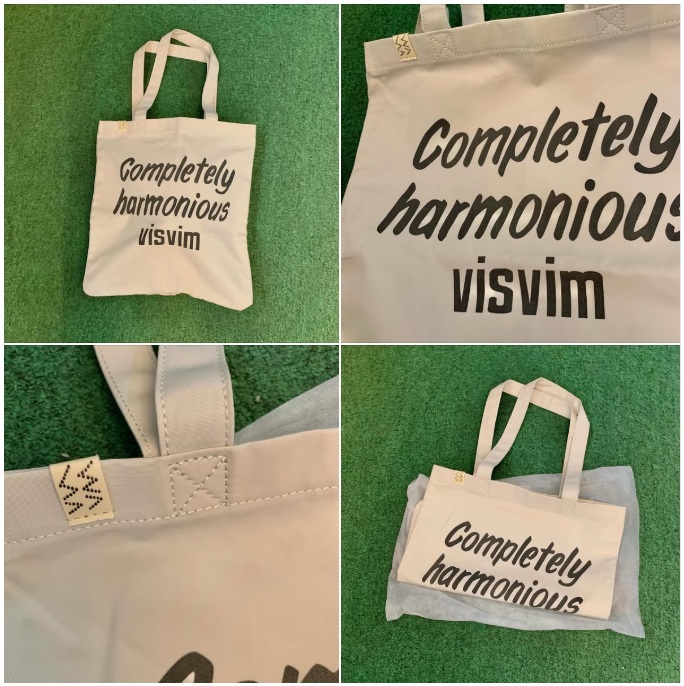 12/7 RE-STOCK: VISVIM COMPLETELY HARMONIOUS TOTE BAG *EXHIBITION LIMITED 展示会限定品 - IVORY IN STOCK NOW (現貨發售中)