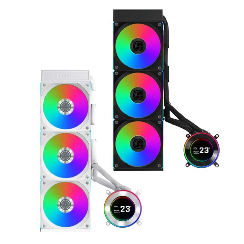 LIAN LI 聯力 HYDROSHIFT II LCD-C 360CL一體式水冷 CL無線風扇 需搭配控制器 黑/白