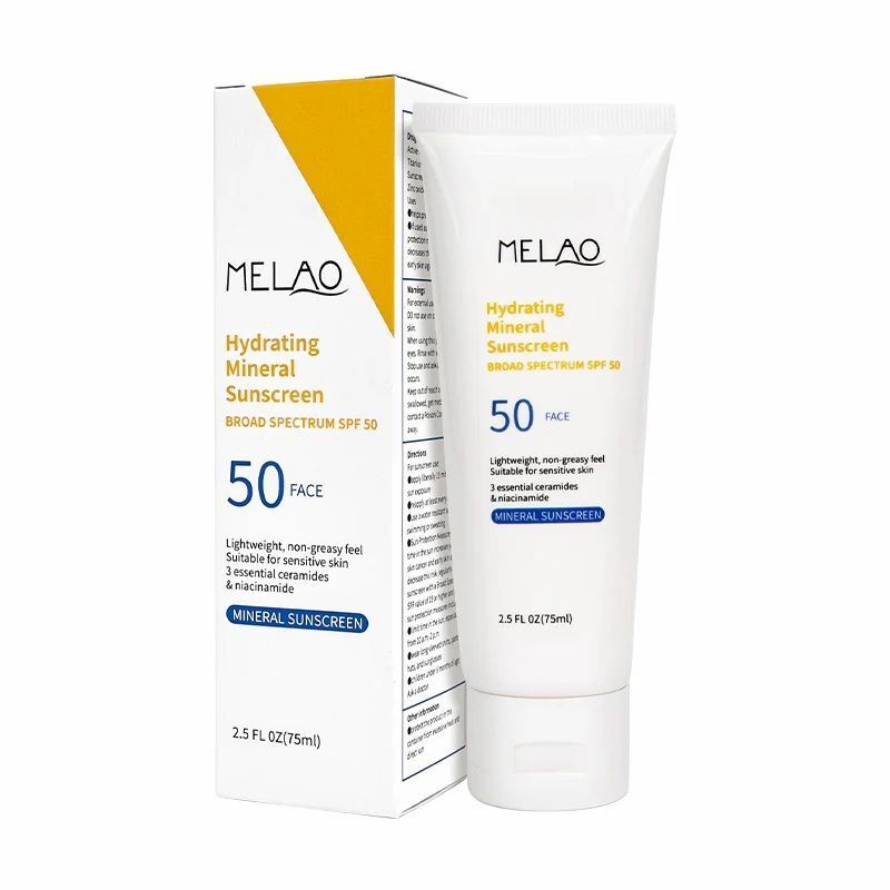 MELAO - 清爽保濕 礦物質物理防曬霜 SPF50+ 75ml (平行進口)