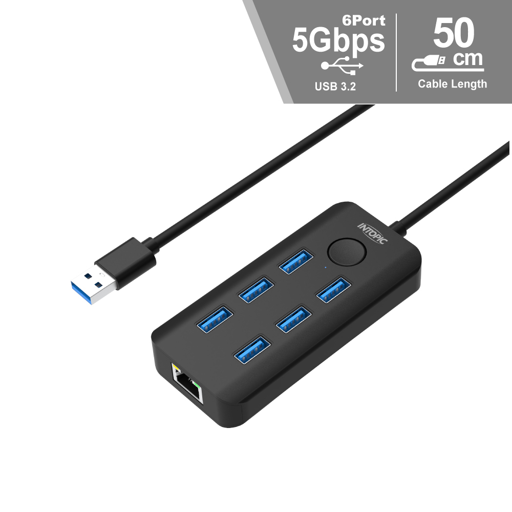 USB3.2&RJ45集線器 HB-790