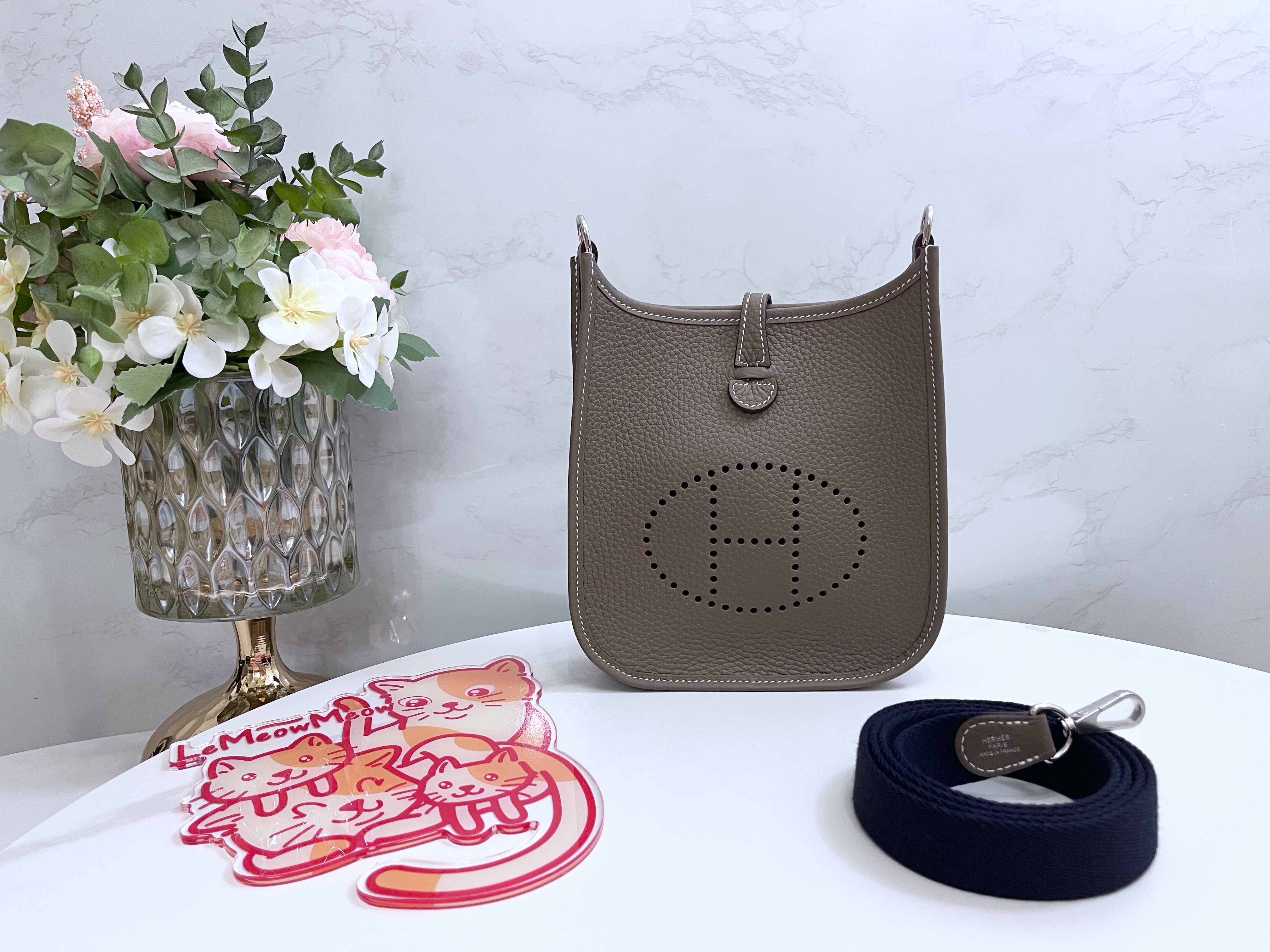 Hermes Mini Evelyne 手袋 (現貨訂金)