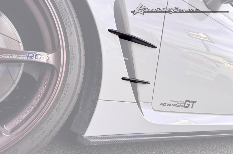 KANSAI SERVICE FRONT FENDER FIN TOYOTA GR86