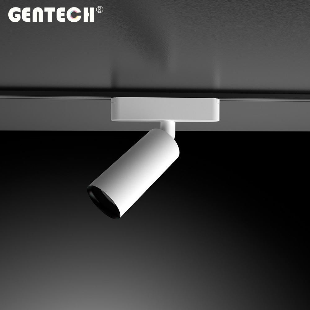 超薄迷你磁吸長筒軌道燈