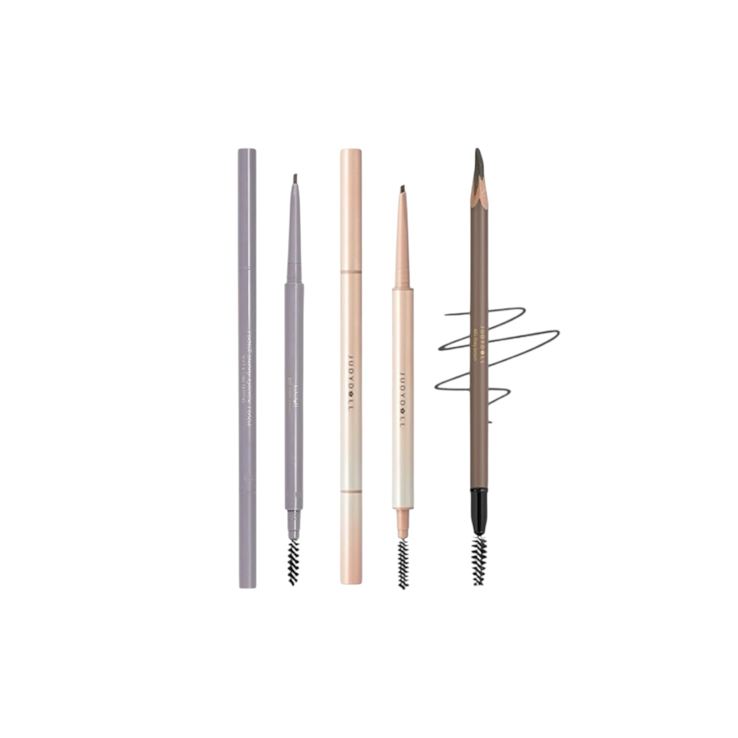 judydoll橘朵 柔霧砍刀芯三角極細眉筆