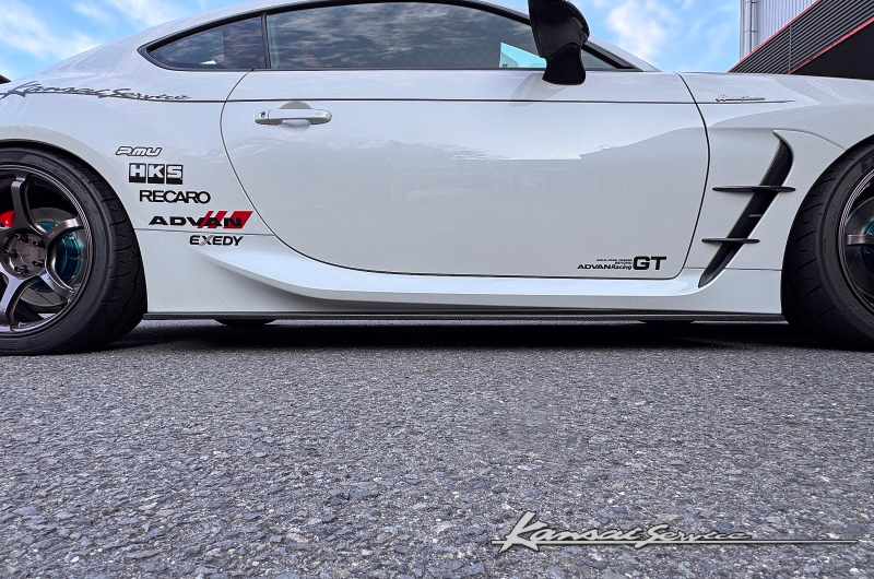 KANSAI SERVICE SIDE STEP TOYOTA GR86