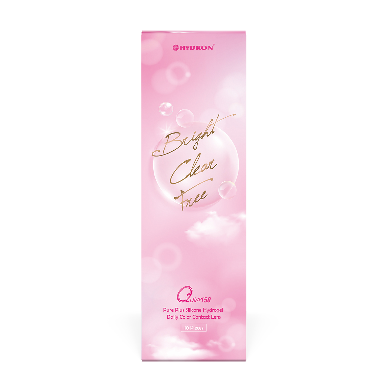 Hydron海昌純粹氧矽水膠彩色日拋10片裝