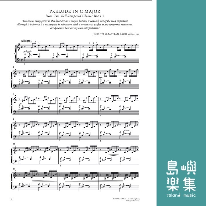 Lang Lang Piano Book: Encore Edition