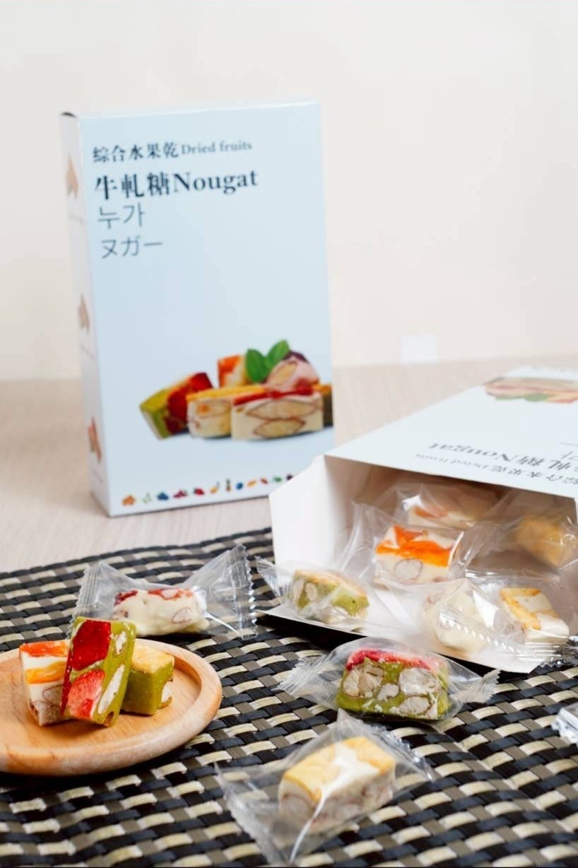 (預購商品 8/1收單) 綜合水果牛軋糖 120g