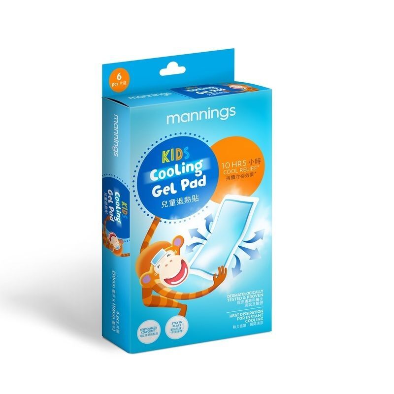 萬寧 - 兒童退熱貼 6片裝