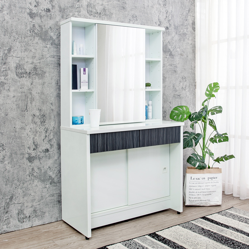 南亞塑鋼-2.9尺塑鋼化妝桌/鏡台/梳妝台