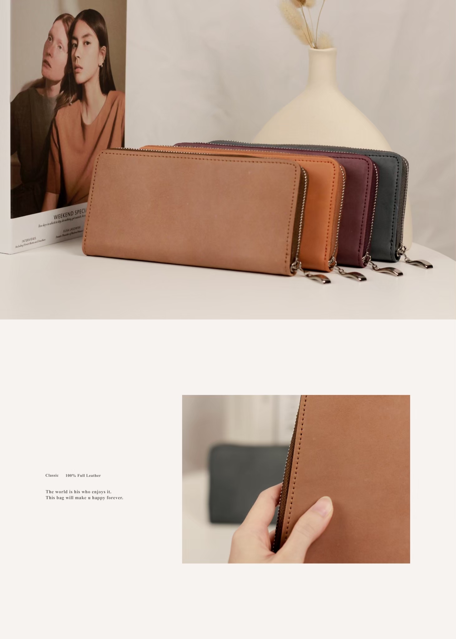 高收納容量,輕鬆容納票據與鈔票